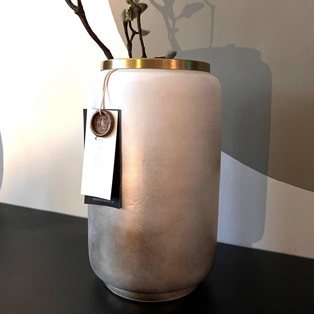 Malaga Ivory Vase Side View