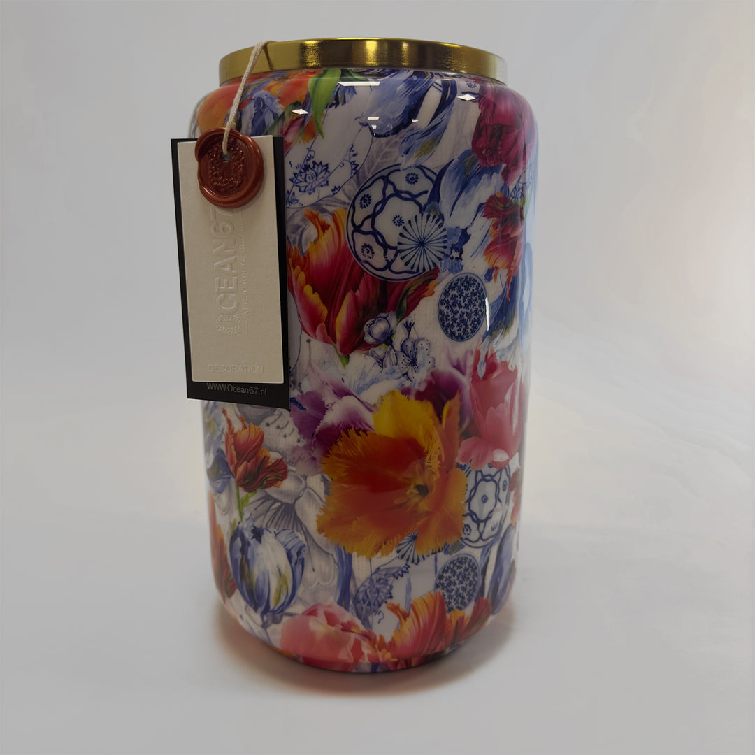 Malaga Medium Vase Front View